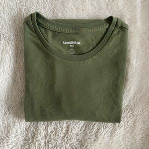 Goodfellow & Co army green standard t-shirt